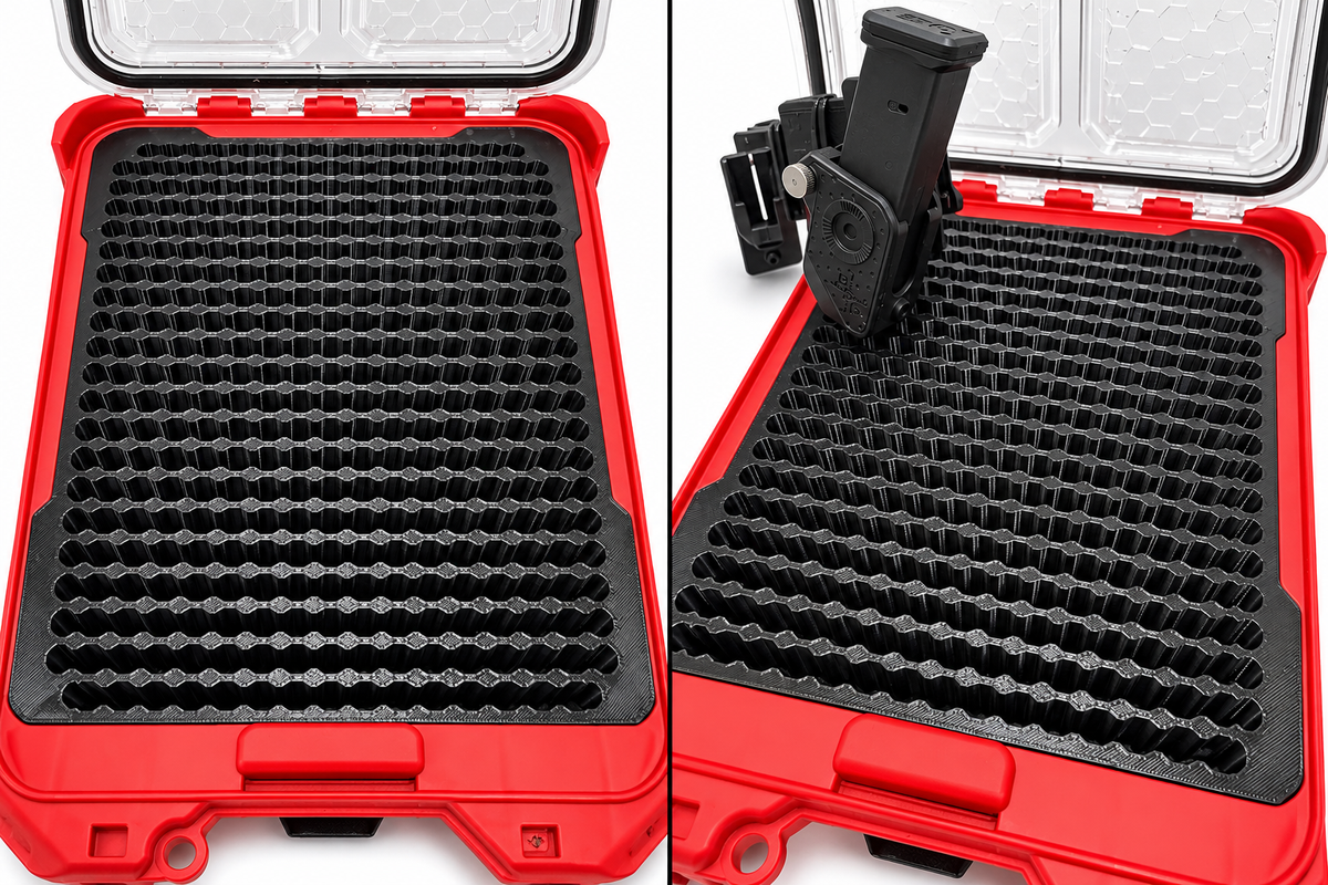 9mm Milwaukee Packout Slim Ammo Storage | 450 Rounds
