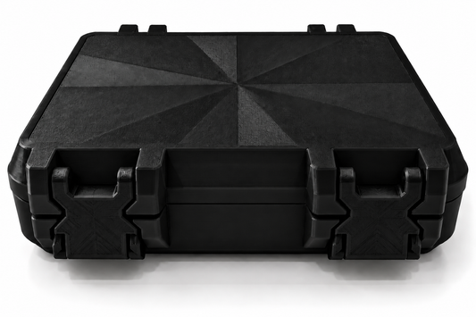 3D Printed Peptide Storage Box | Black 6-Vial Organizer