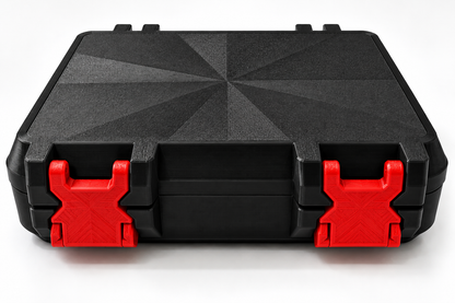 3D Printed Peptide Storage Box | Black 6-Vial Organizer