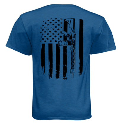 Heather Cool Blue - BACK