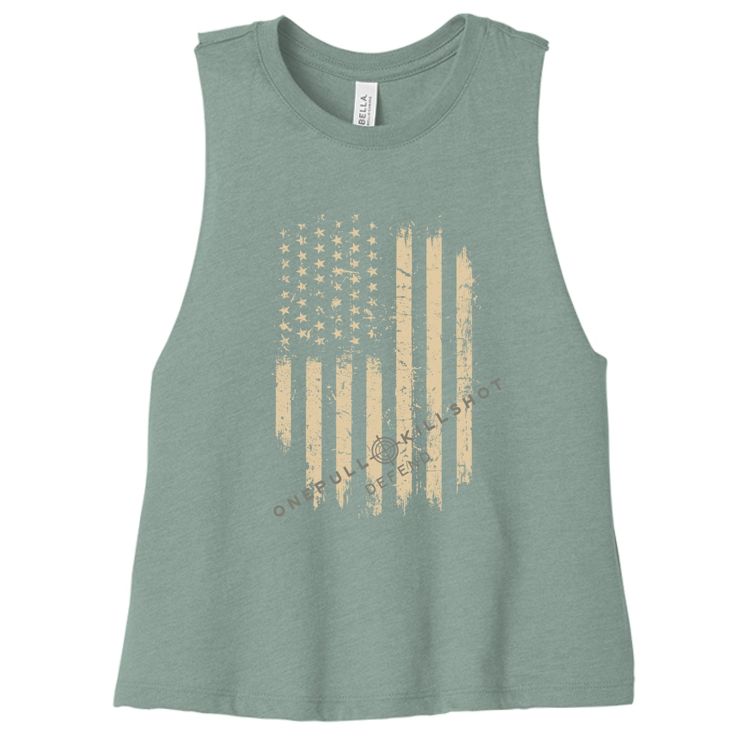 Heather Dusty Blue - FRONT