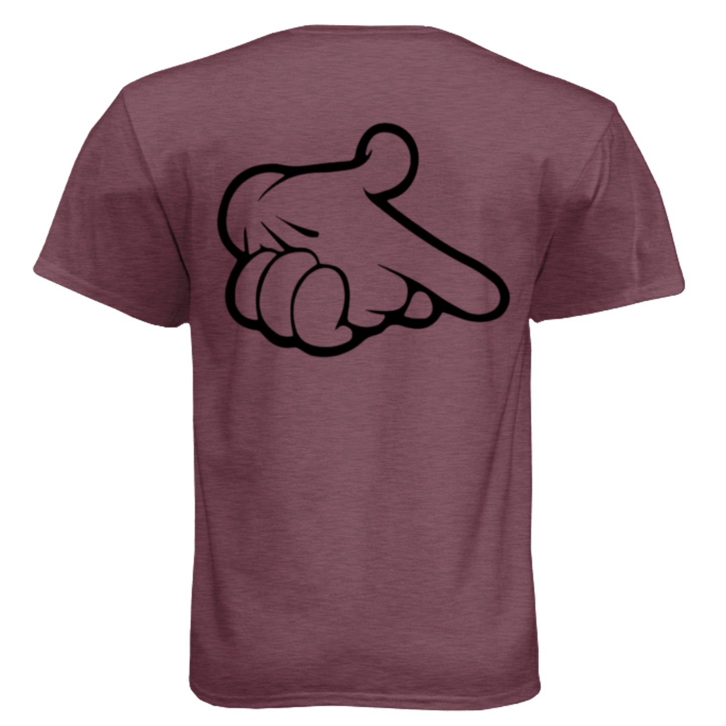 Heather Maroon - N6210 - BACK
