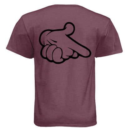 Heather Maroon - N6210 - BACK