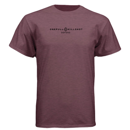 Heather Maroon - N6210 - FRONT
